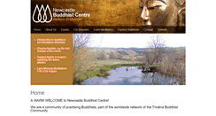 Desktop Screenshot of newcastlebuddhistcentre.org